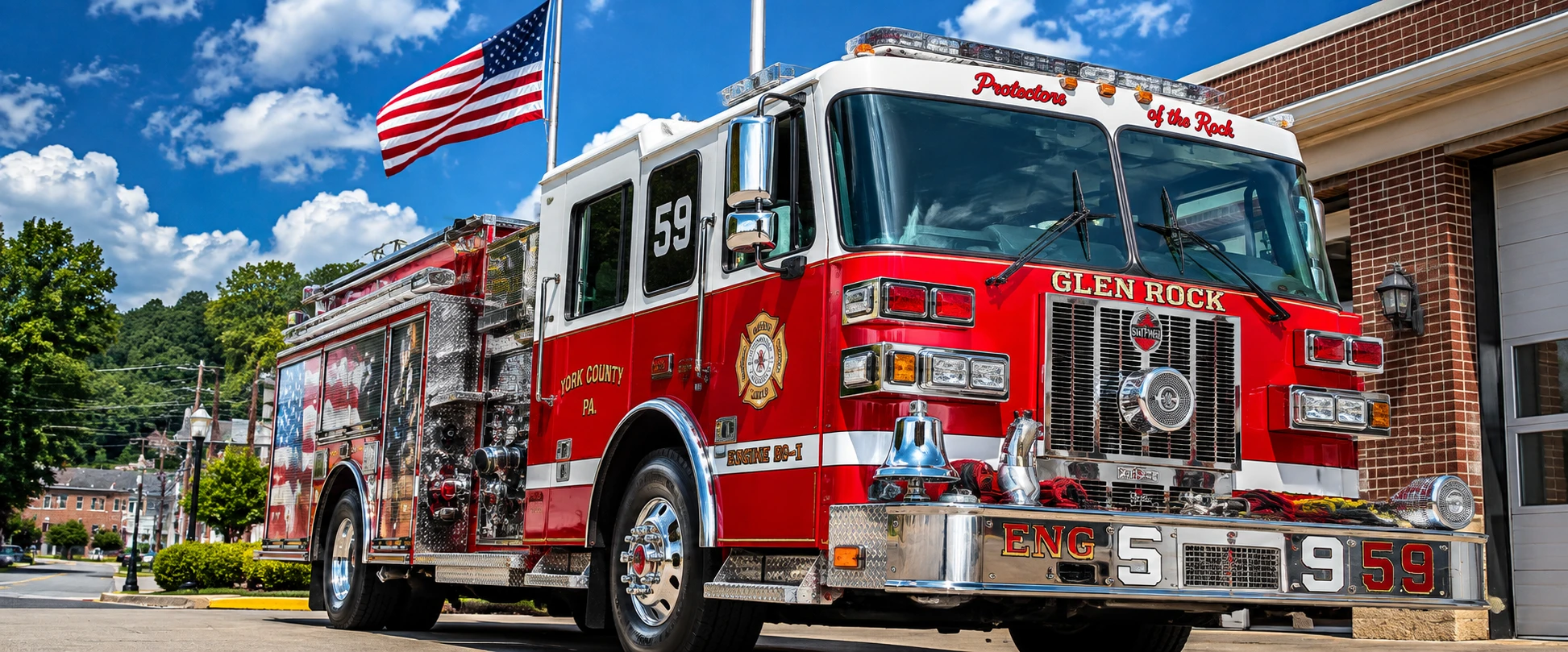 Glen Rock Hose and Ladder Company fire apparatus